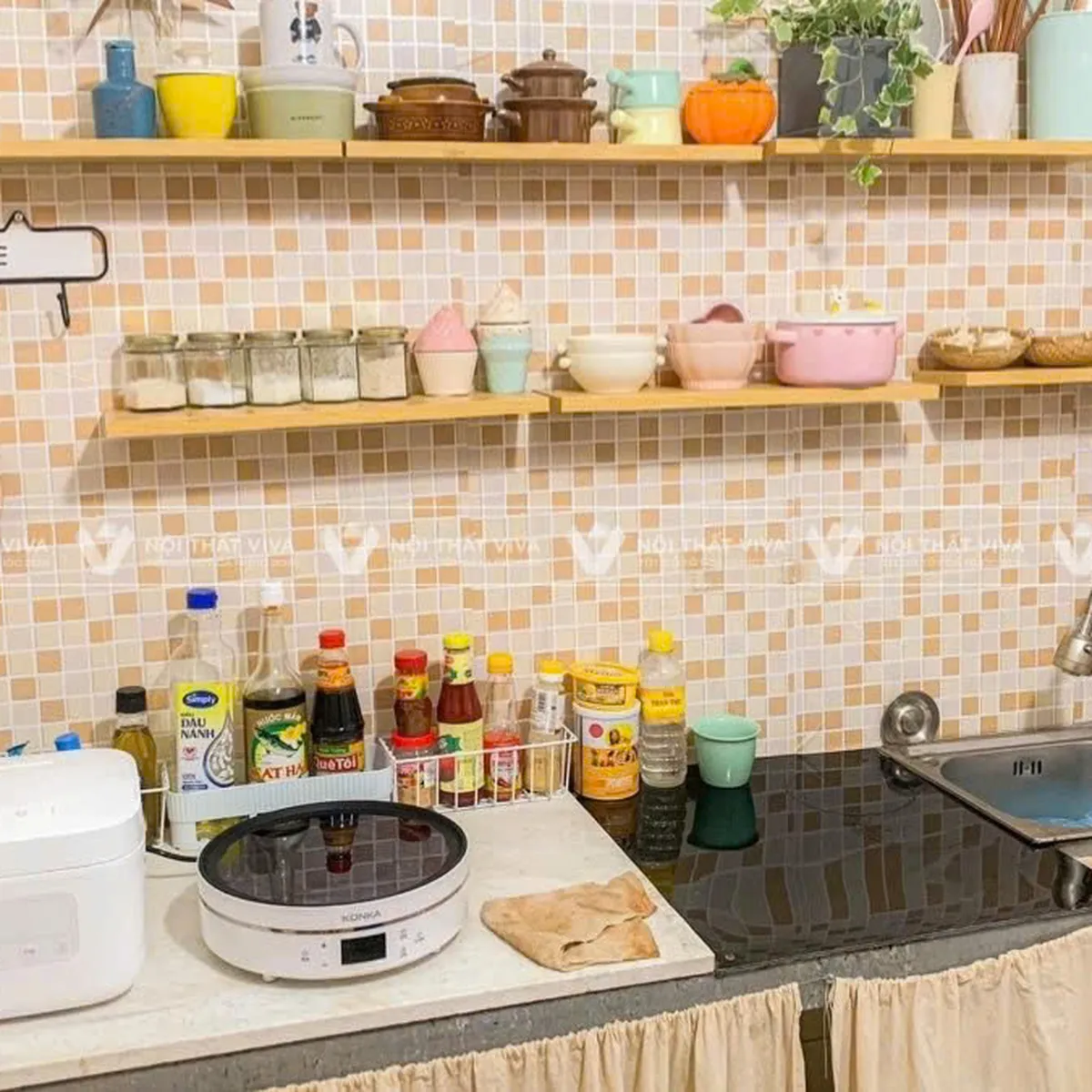 Giấy Dán Bếp Phòng Ăn Giấy Dán Bếp Phòng Ăn