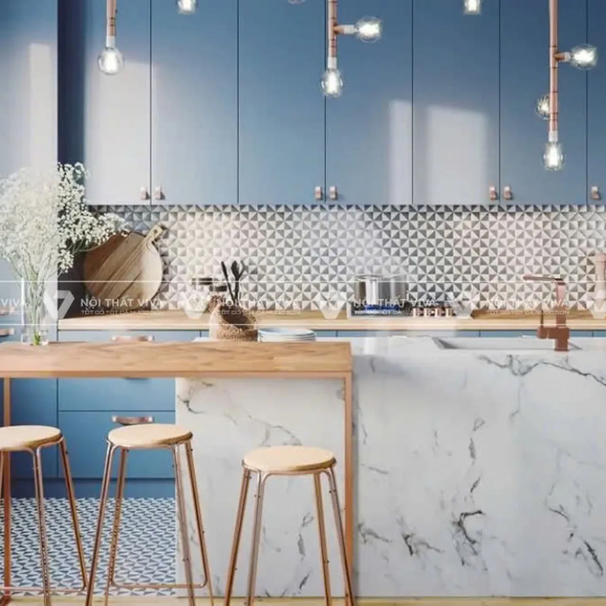 Giấy Dán Bếp Phòng Ăn Giấy Dán Bếp Phòng Ăn