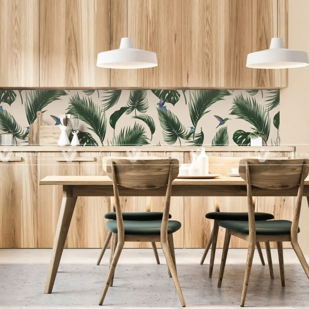 Giấy Dán Bếp Phòng Ăn Giấy Dán Bếp Phòng Ăn