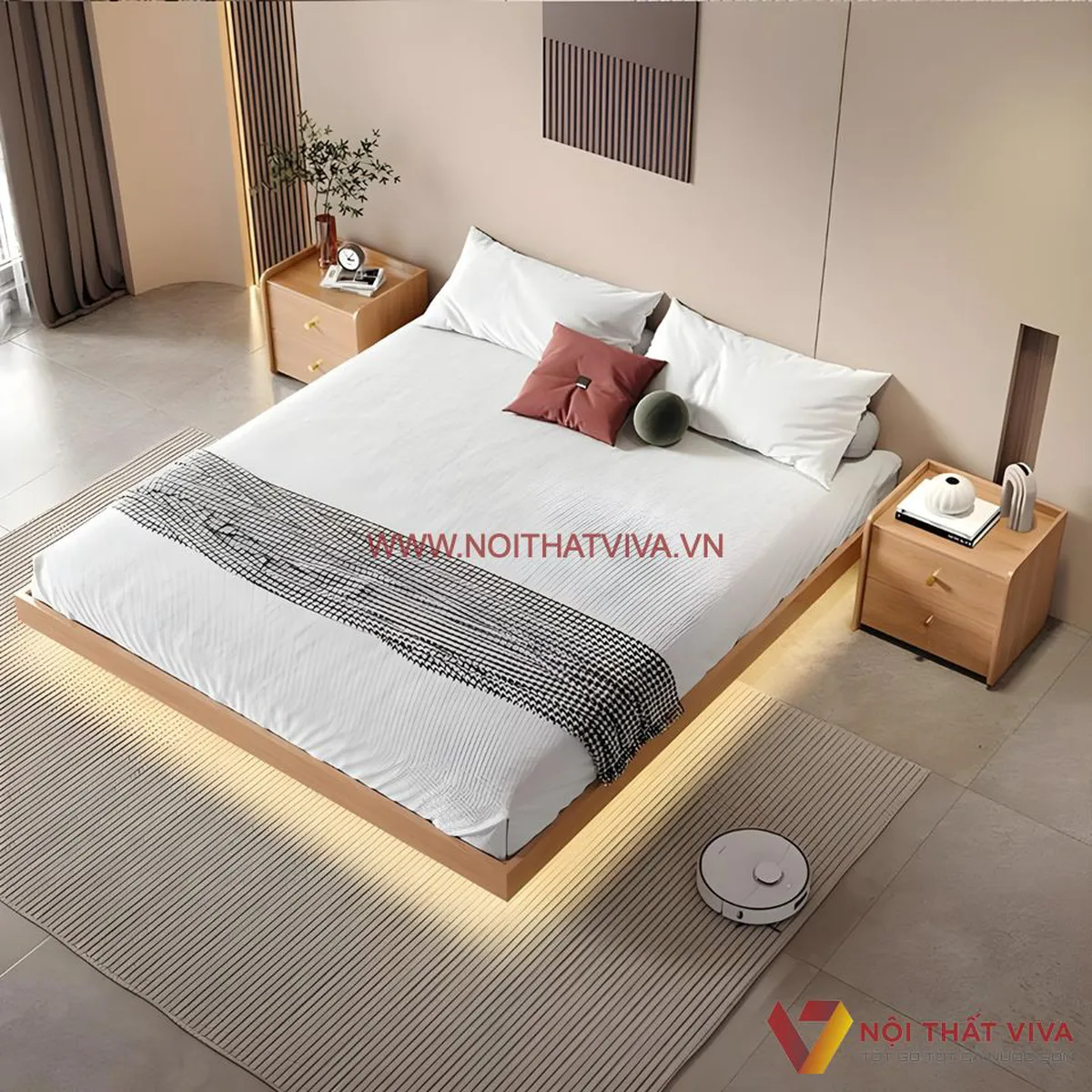 Giường Ngủ Gỗ Tự Nhiên Giường Ngủ Gỗ Tự Nhiên