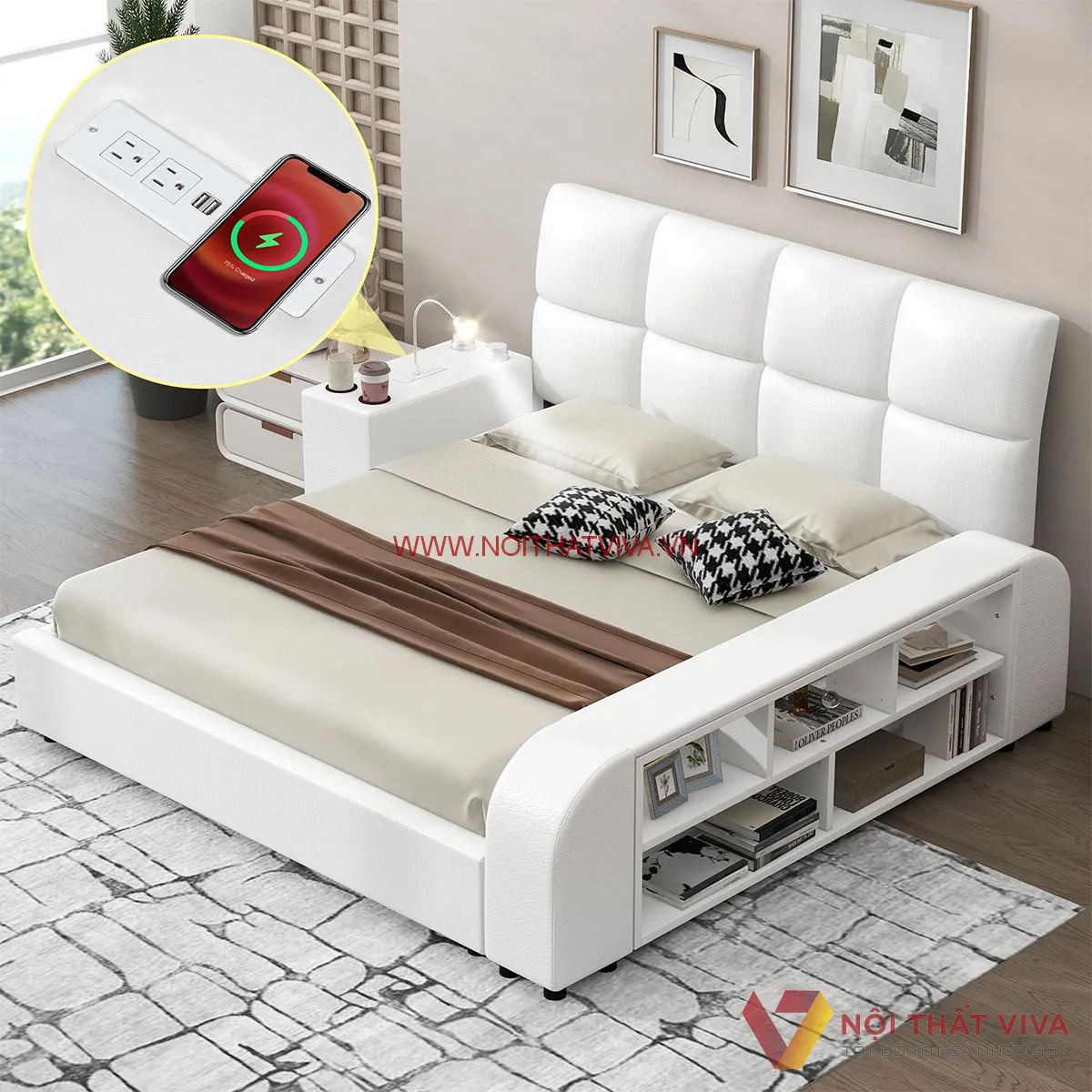Giường Ngủ Gỗ Công Nghiệp Giường Ngủ Gỗ Công Nghiệp