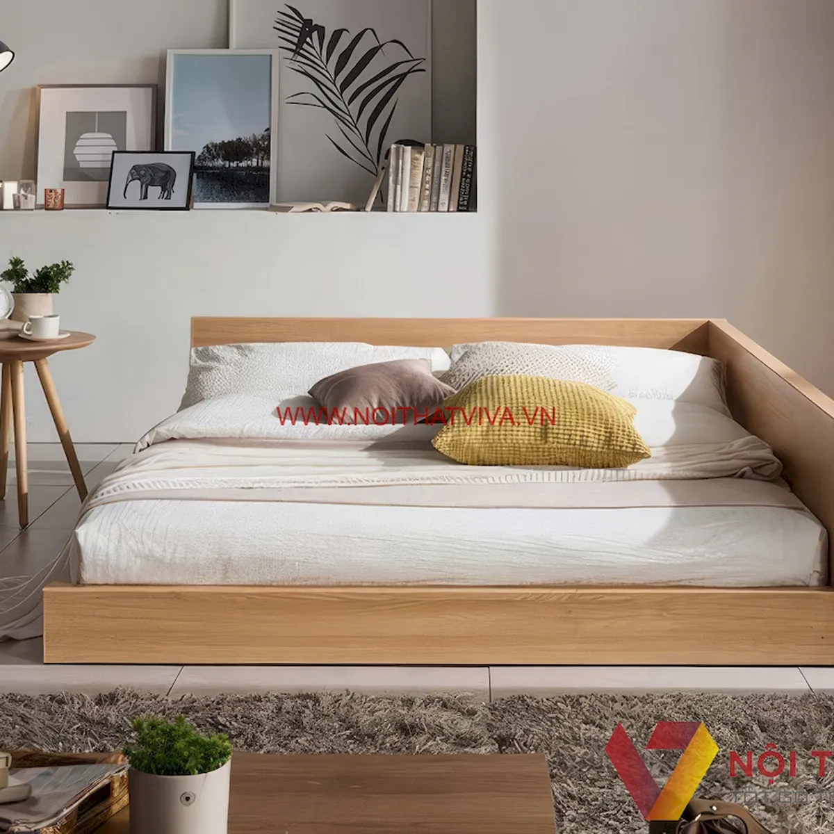 Giường Ngủ Gỗ Công Nghiệp Giường Ngủ Gỗ Công Nghiệp
