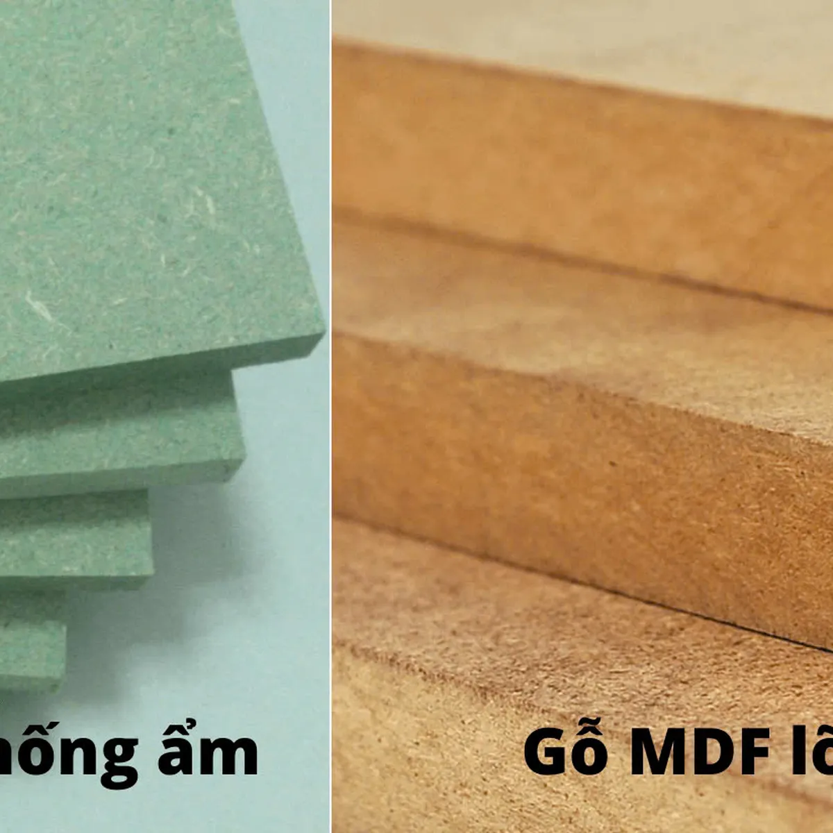 Gỗ MDF lõi xanh: ưu, nhược điểm và ứng dụng trong nội thất  Gỗ MDF lõi xanh: ưu, nhược điểm và ứng dụng trong nội thất