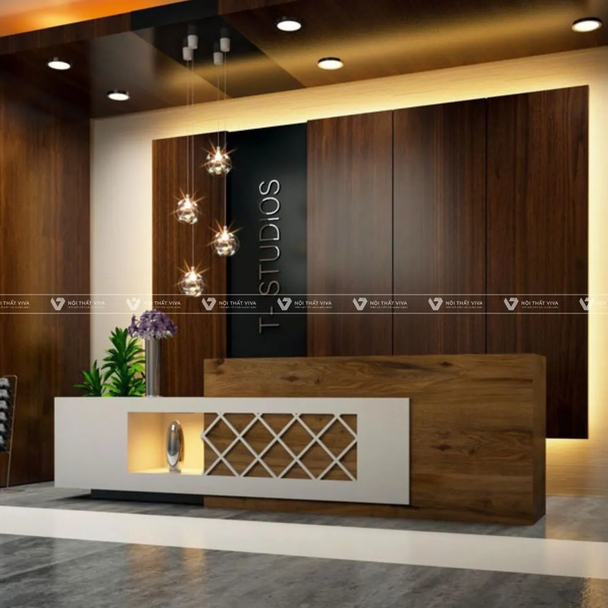 Gợi ý 10+ mẫu quầy lễ tân gỗ tự nhiên ấn tượng cho không gian đón khách Gợi ý 10+ mẫu quầy lễ tân gỗ tự nhiên ấn tượng cho không gian đón khách