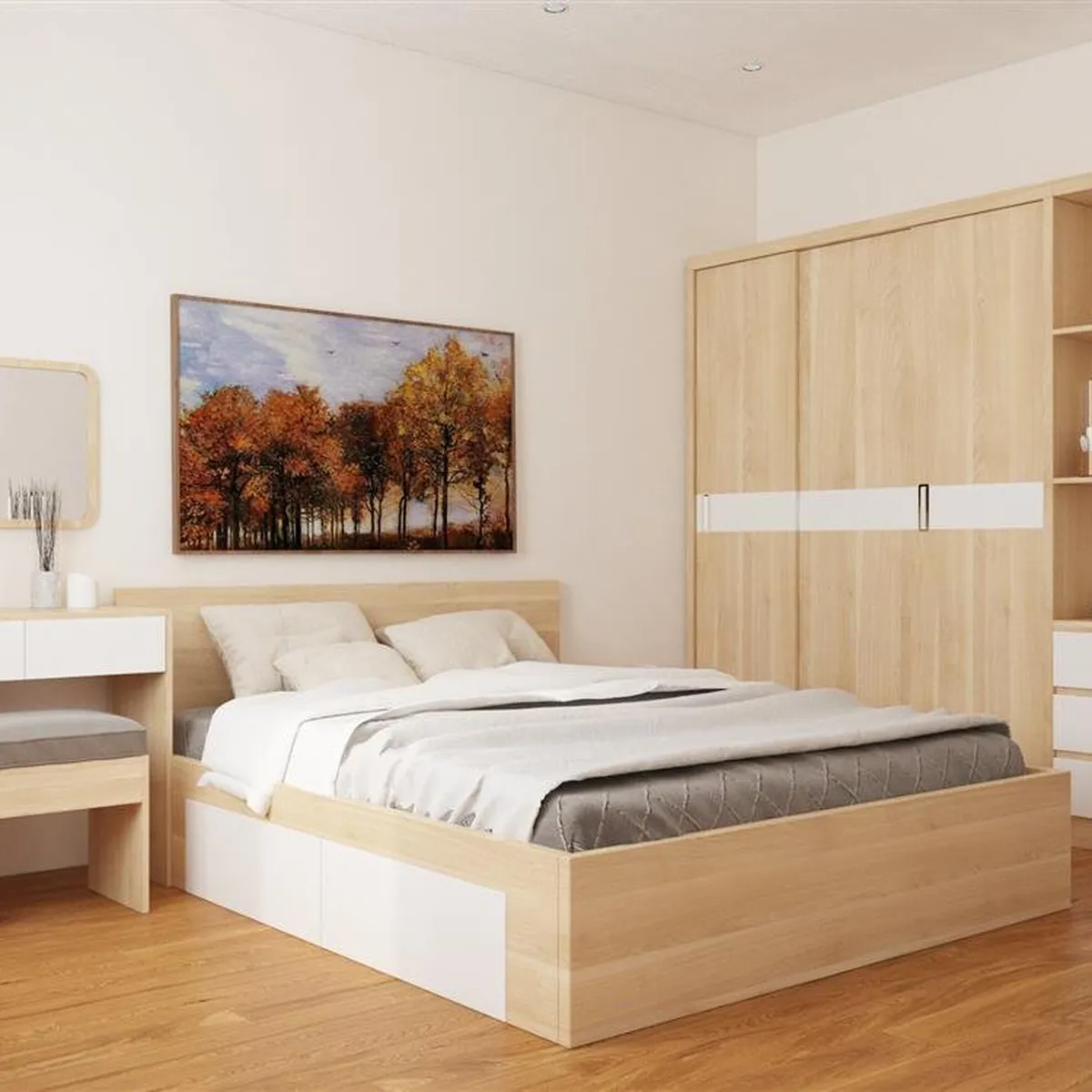 Gợi ý 5 mẫu giường tủ phòng ngủ đẹp chi phí thấp - chất lượng cao Gợi ý 5 mẫu giường tủ phòng ngủ đẹp chi phí thấp - chất lượng cao