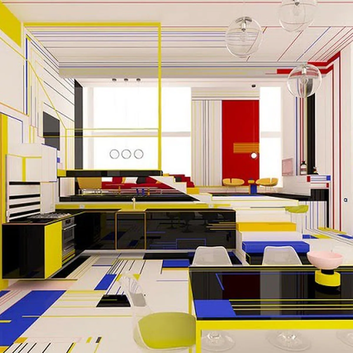 Phong cách nội thất nhiều màu sắc có gì đặc biệt? Phong cách nội thất nhiều màu sắc có gì đặc biệt?