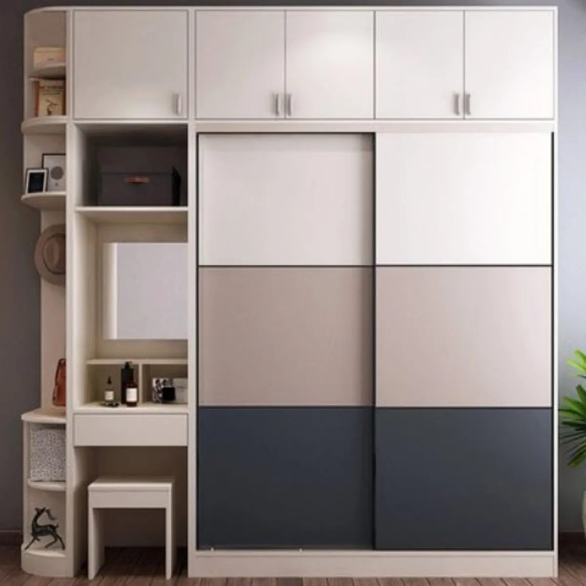 Kinh nghiệm chọn mua mẫu tủ quần áo kết hợp bàn trang điểm Kinh nghiệm chọn mua mẫu tủ quần áo kết hợp bàn trang điểm