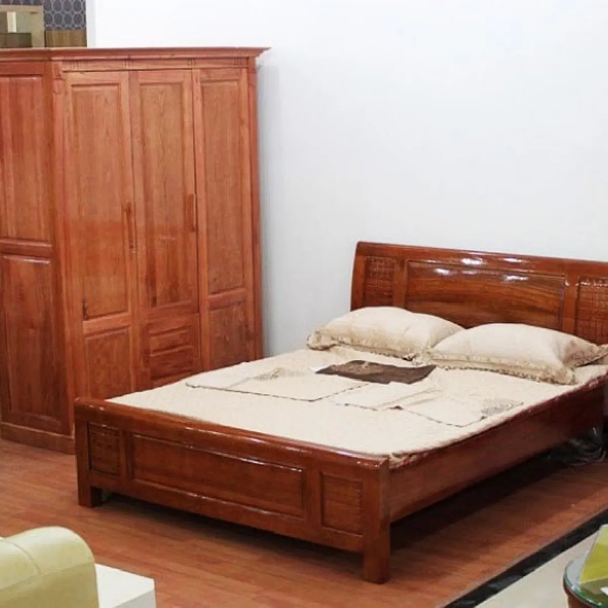 Combo nội thất phòng ngủ gỗ tự nhiên Combo nội thất phòng ngủ gỗ tự nhiên