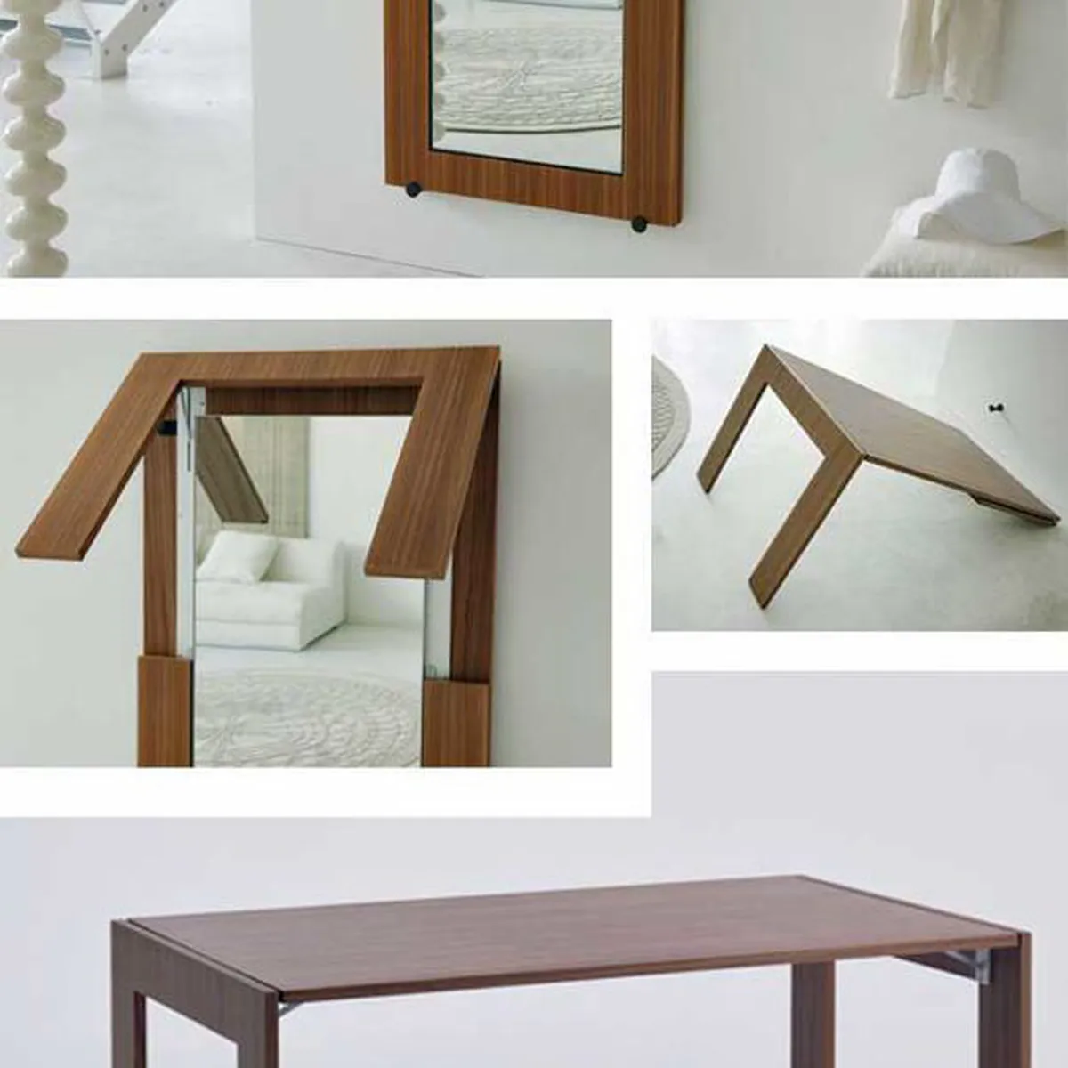 Tổng hợp các mẫu bàn ăn thông minh cho nhà chung cư siêu gọn Tổng hợp các mẫu bàn ăn thông minh cho nhà chung cư siêu gọn