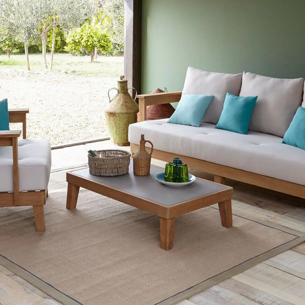 Những mẫu bàn ghế sofa gỗ cho phòng khách nhỏ đẹp nhất Những mẫu bàn ghế sofa gỗ cho phòng khách nhỏ đẹp nhất