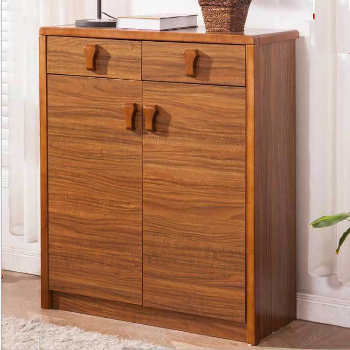 Mẫu tủ giày dép bằng gỗ sồi đẹp 2023 Mẫu tủ giày dép bằng gỗ sồi đẹp 2023