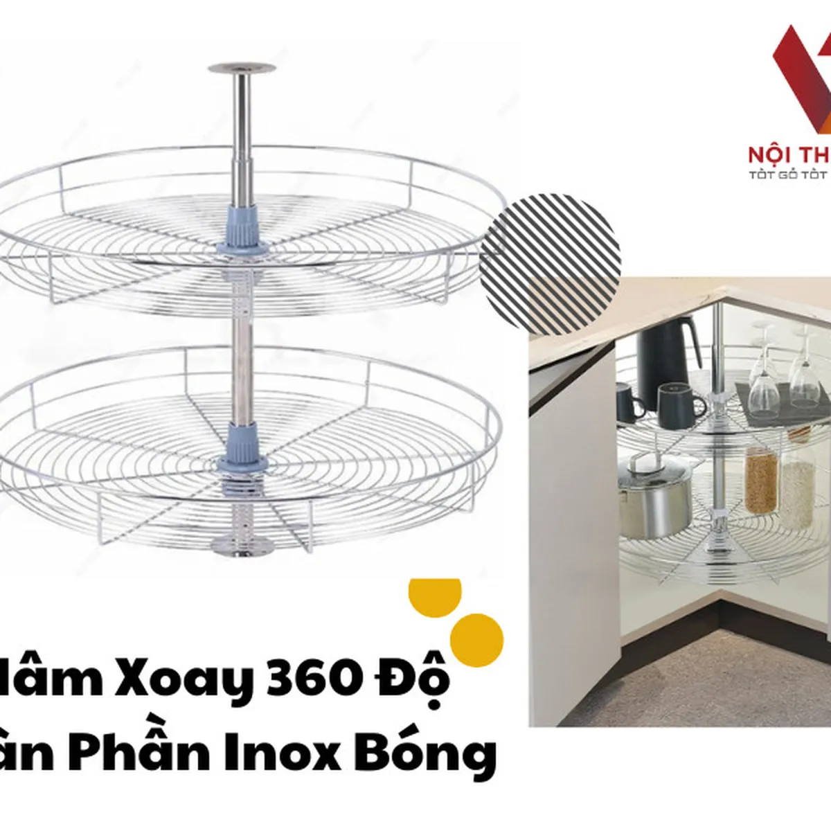 Kệ góc liên hoàn – Giải pháp hiệu quả giúp tối ưu hóa tủ bếp chữ L Kệ góc liên hoàn – Giải pháp hiệu quả giúp tối ưu hóa tủ bếp chữ L