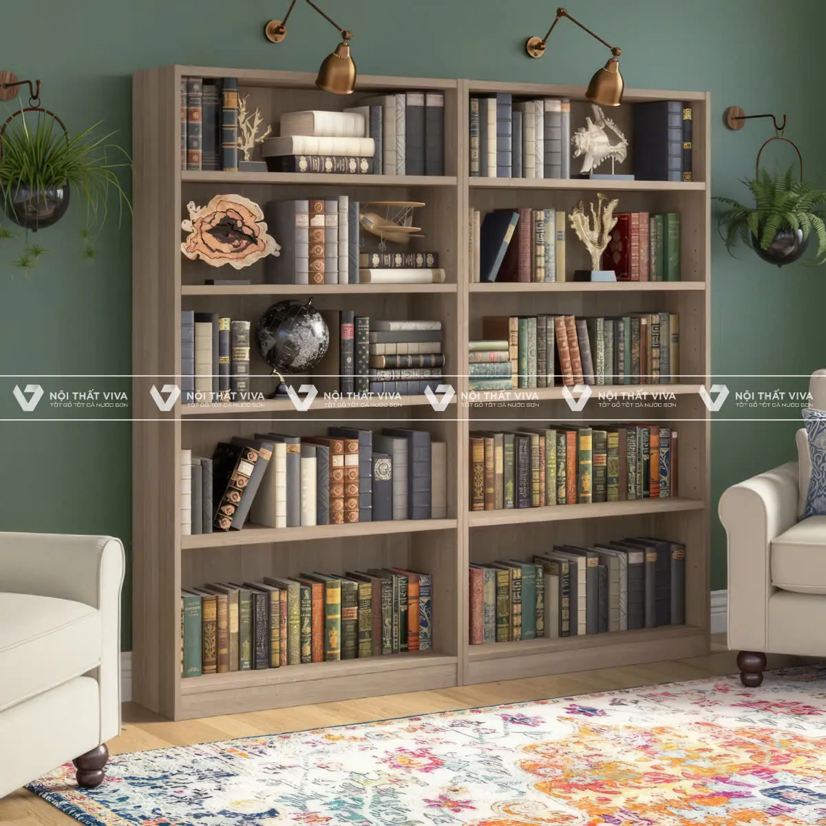 Kệ Sách Gỗ Công Nghiệp  Kệ Sách Gỗ Công Nghiệp