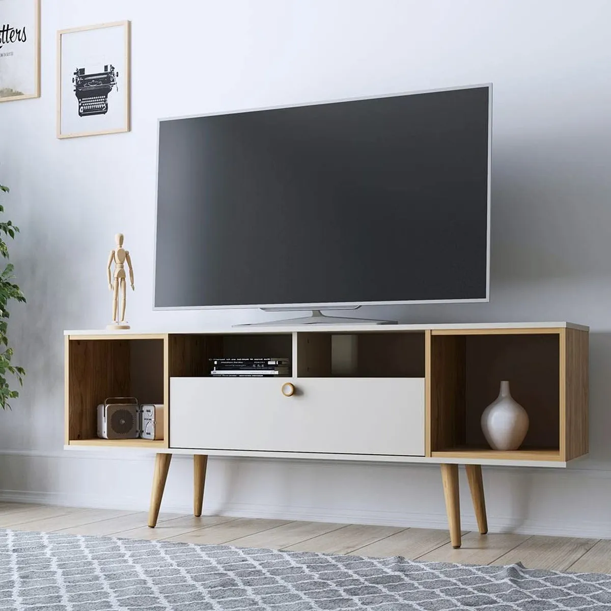 Kệ Tivi Chân Gỗ Có Gì Đặc Biệt? Những Đặc Điểm, Mẫu Đẹp, Giá Rẻ Nhất Kệ Tivi Chân Gỗ Có Gì Đặc Biệt? Những Đặc Điểm, Mẫu Đẹp, Giá Rẻ Nhất