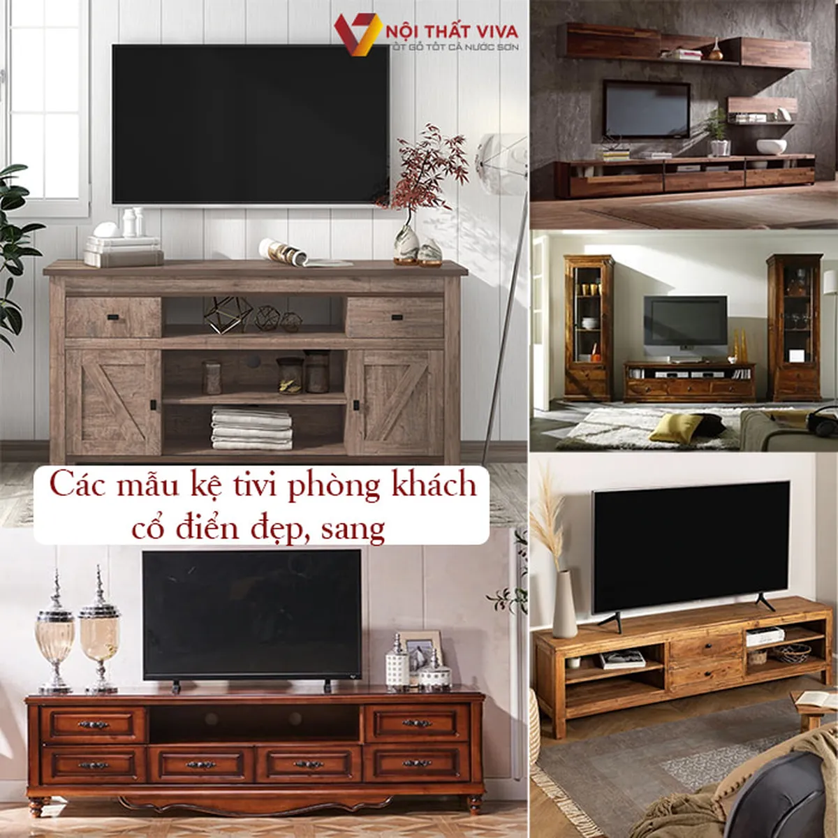 Kệ Tivi Cổ Điển Kệ Tivi Cổ Điển