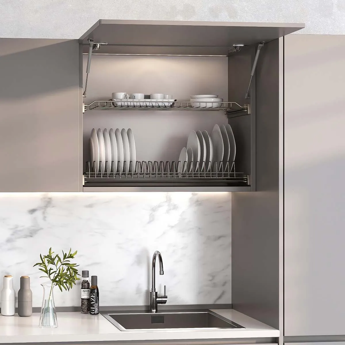 Kệ Úp Chén Inox Dành Cho Tủ Bếp Trên: Nâng Tầm Không Gian Bếp Hiện Đại Kệ Úp Chén Inox Dành Cho Tủ Bếp Trên: Nâng Tầm Không Gian Bếp Hiện Đại