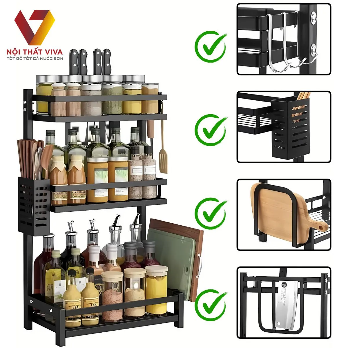 Khám Phá 6 Mẫu Kệ Đựng Gia Vị Inox 3 Tầng Đẹp Và Bền Nổi Bật Nhất 2024 Khám Phá 6 Mẫu Kệ Đựng Gia Vị Inox 3 Tầng Đẹp Và Bền Nổi Bật Nhất 2024