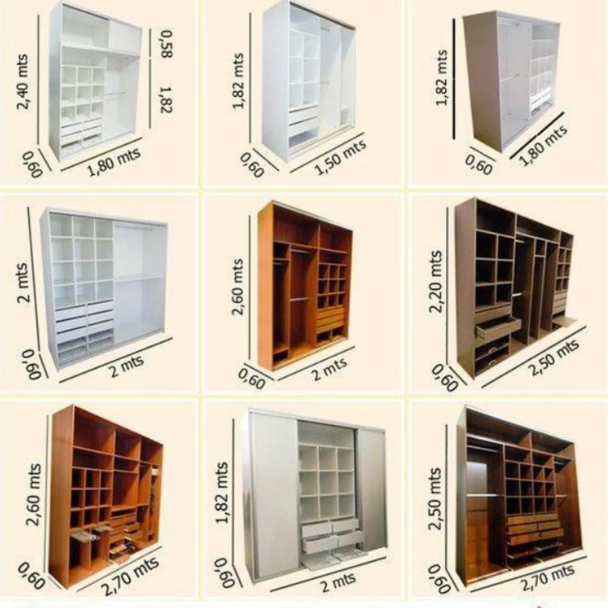 Kích thước tủ quần áo tiêu chuẩn, hợp phong thủy phổ biến hiện nay Kích thước tủ quần áo tiêu chuẩn, hợp phong thủy phổ biến hiện nay