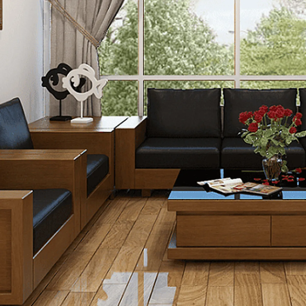 Lời khuyên giúp bạn sở hữu bộ bàn gỗ phòng khách đẹp như ý muốn  Lời khuyên giúp bạn sở hữu bộ bàn gỗ phòng khách đẹp như ý muốn