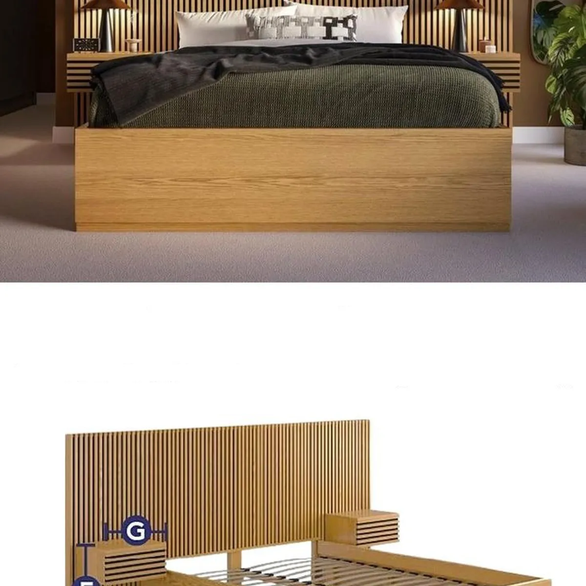 Mách Bạn Các Mẫu Giường Ngủ Có Tủ Đầu Giường Đa Năng, Ấn Tượng Nhất Mách Bạn Các Mẫu Giường Ngủ Có Tủ Đầu Giường Đa Năng, Ấn Tượng Nhất