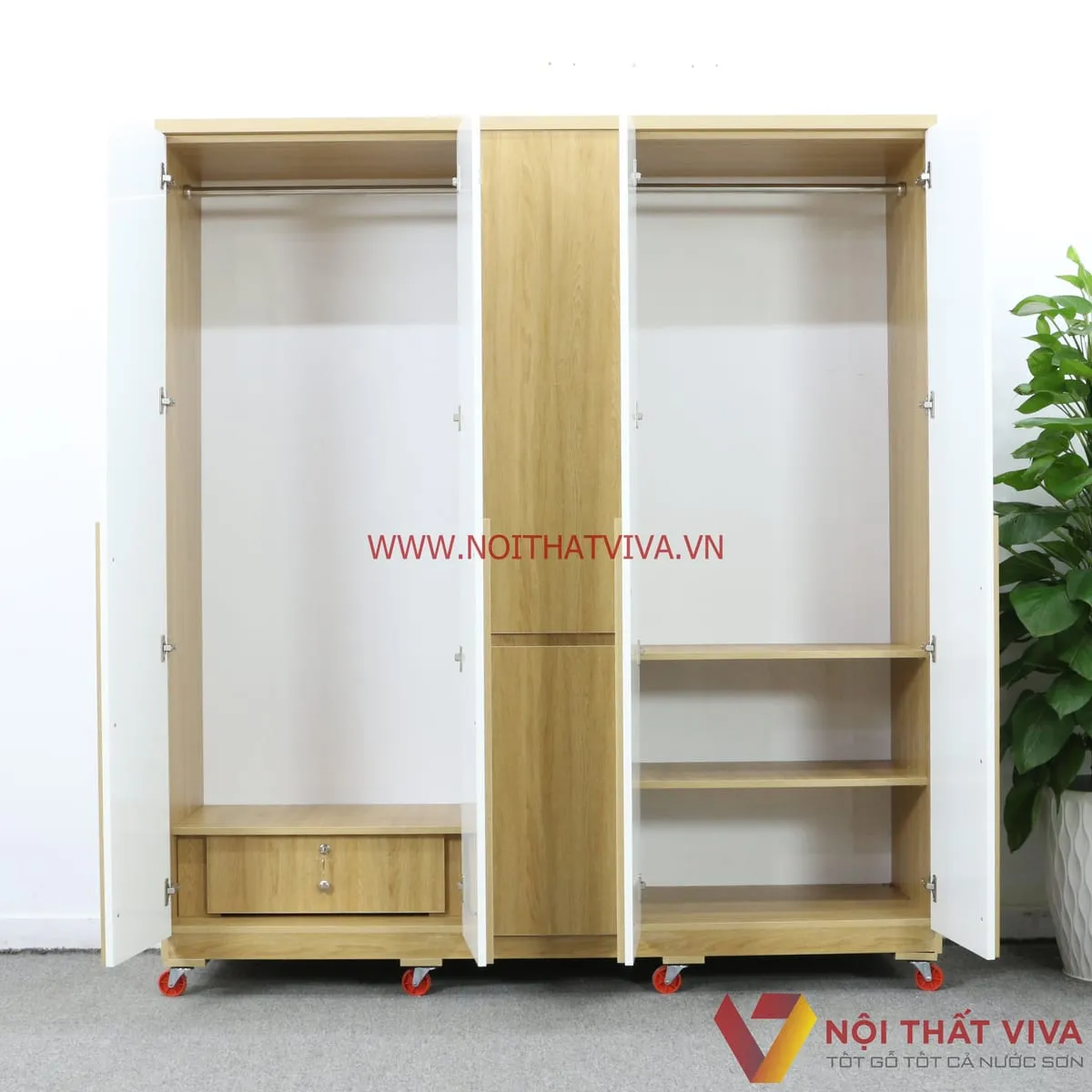 Mách bạn kích thước tủ quần áo gỗ công nghiệp chuẩn nhất hiện nay Mách bạn kích thước tủ quần áo gỗ công nghiệp chuẩn nhất hiện nay