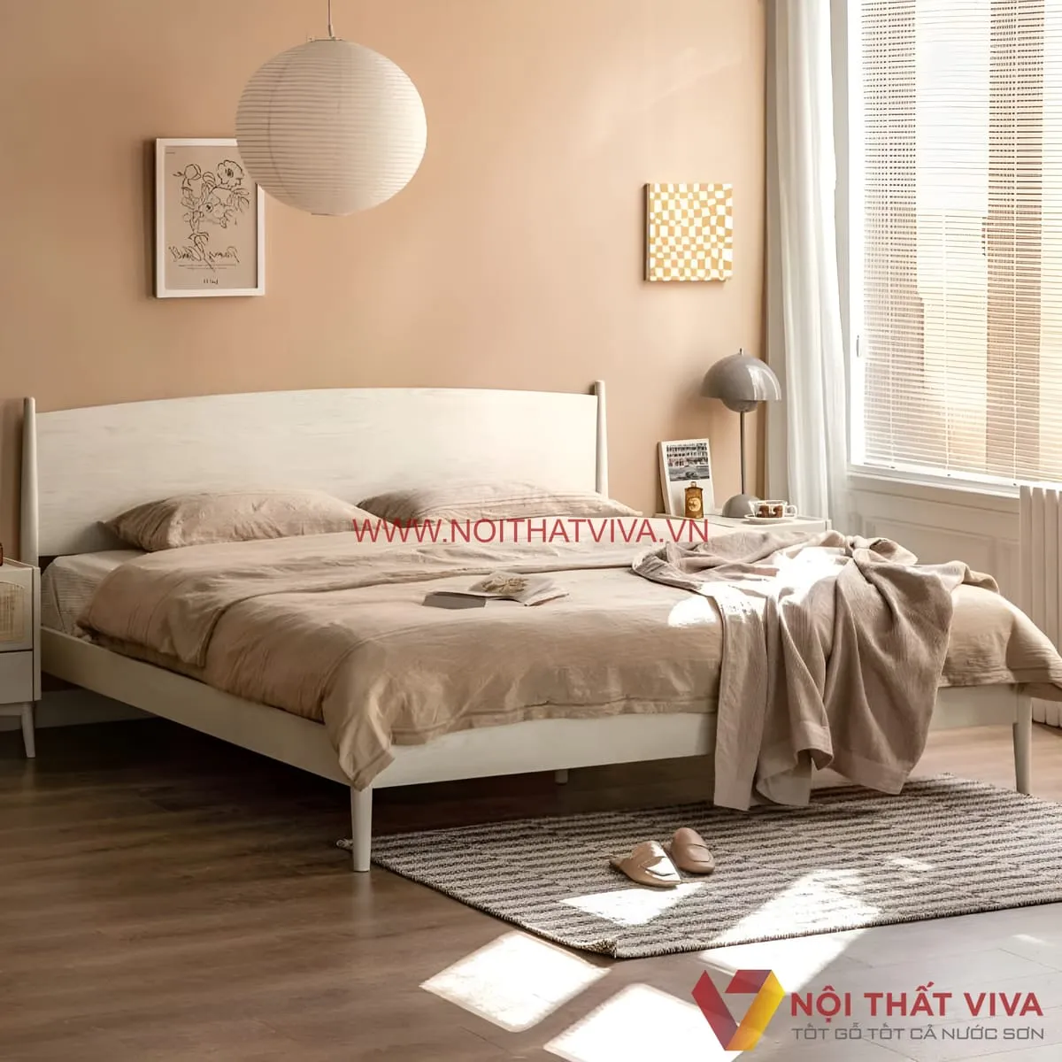 Giường Ngủ Gỗ Sồi Giường Ngủ Gỗ Sồi