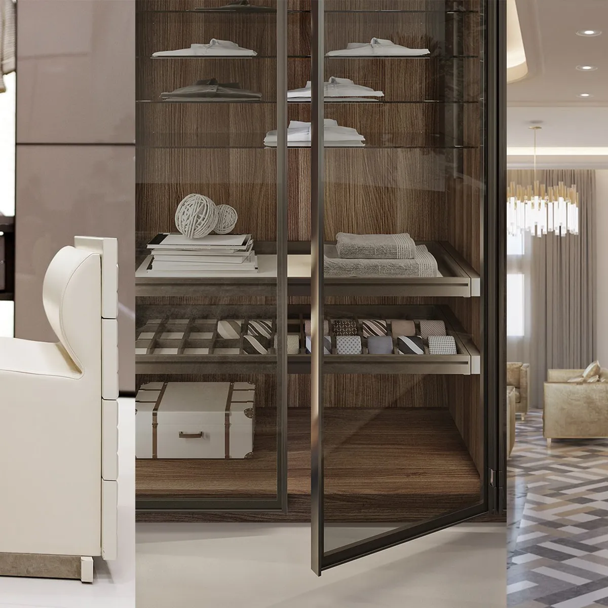 Mê Mẩn Các Mẫu Tủ Kính Trưng Bày Quần Áo HOT TREND, Nâng Tầm Đẳng Cấp Mê Mẩn Các Mẫu Tủ Kính Trưng Bày Quần Áo HOT TREND, Nâng Tầm Đẳng Cấp