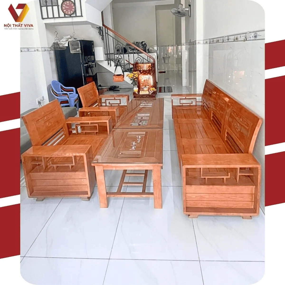 Nên chọn mẫu sofa gỗ nhỏ gọn nào cho phòng khách? Những lưu ý cần biết  Nên chọn mẫu sofa gỗ nhỏ gọn nào cho phòng khách? Những lưu ý cần biết