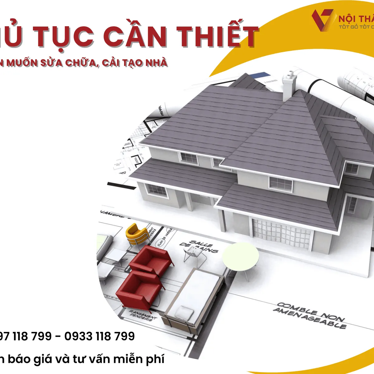 Những thủ tục cần thiết khi bạn muốn cải tạo sửa chữa nhà Những thủ tục cần thiết khi bạn muốn cải tạo sửa chữa nhà