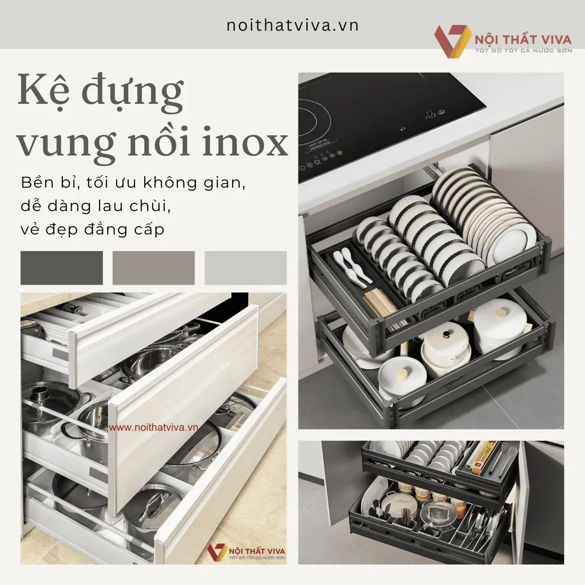 Những tính năng ưu việt của kệ để vung nồi inox có thể bạn chưa biết Những tính năng ưu việt của kệ để vung nồi inox có thể bạn chưa biết