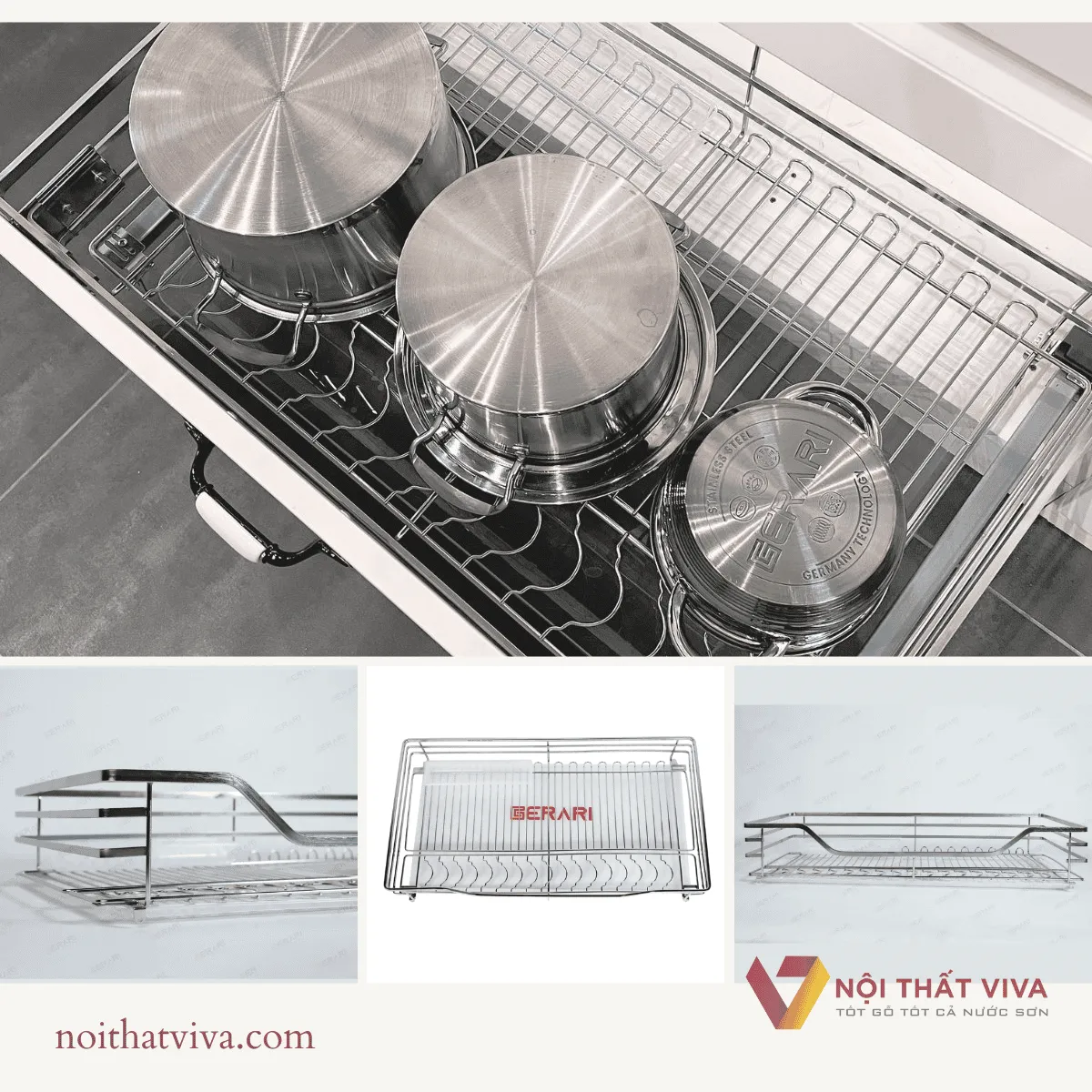 Những tính năng ưu việt của kệ để vung nồi inox có thể bạn chưa biết Những tính năng ưu việt của kệ để vung nồi inox có thể bạn chưa biết