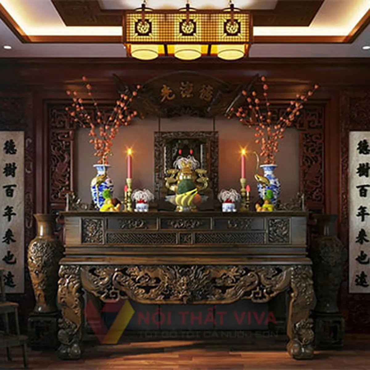 Nội Thất Phòng Thờ Nội Thất Phòng Thờ