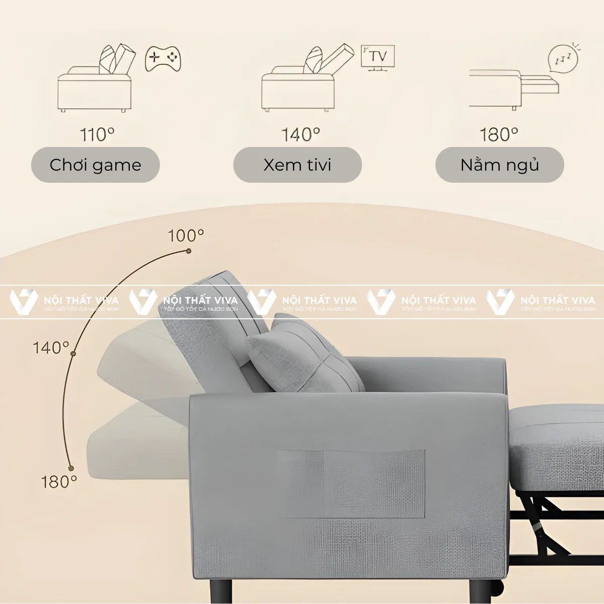 Sofa Giường Thông Minh Sofa Giường Thông Minh