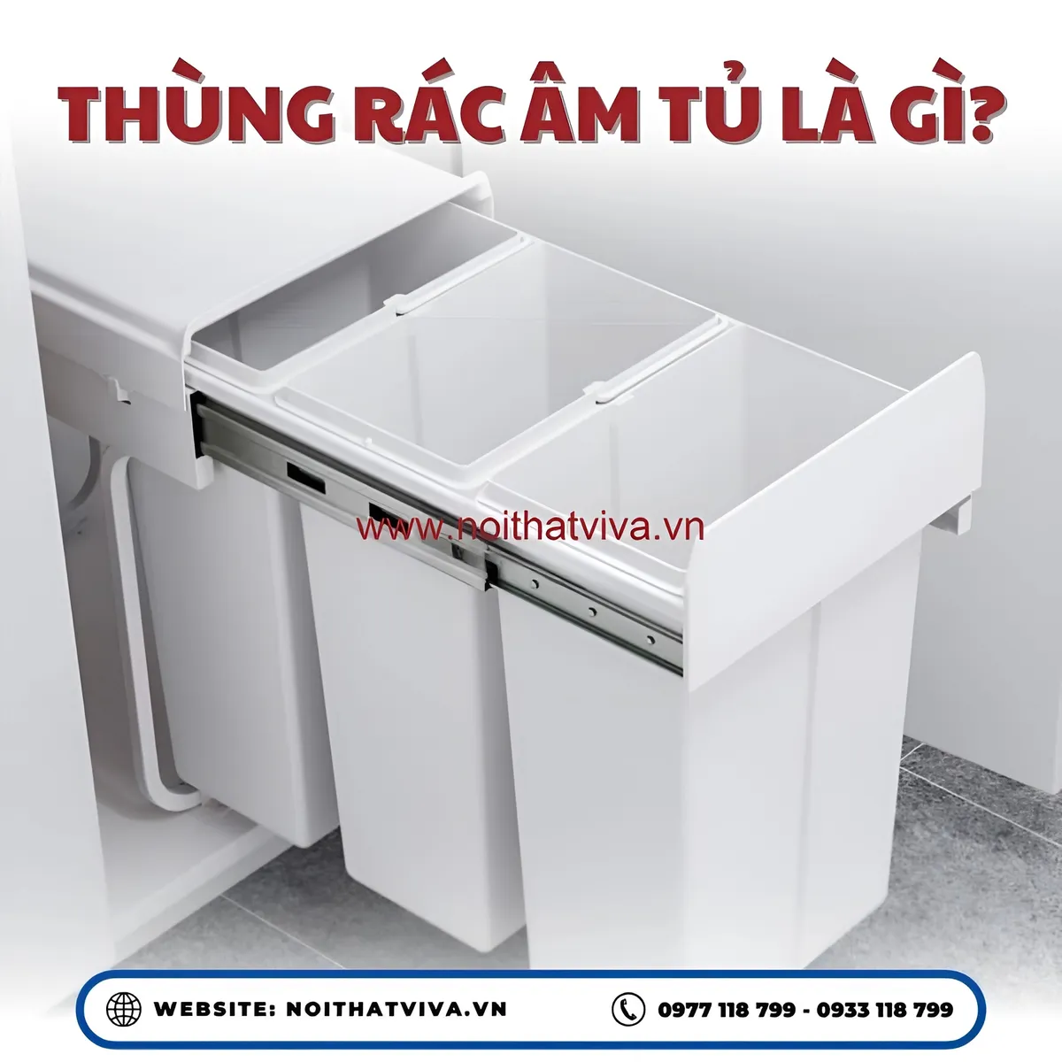 Thùng Rác Âm Tủ Thùng Rác Âm Tủ