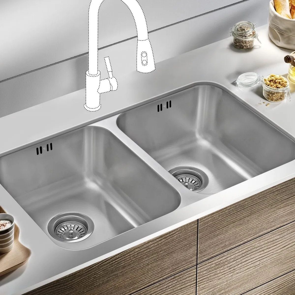 Tổng Hợp 20+ Bồn Rửa Chén Vuông Đẹp Xuất Sắc, Sang Xịn Và Hợp Xu Hướng Tổng Hợp 20+ Bồn Rửa Chén Vuông Đẹp Xuất Sắc, Sang Xịn Và Hợp Xu Hướng