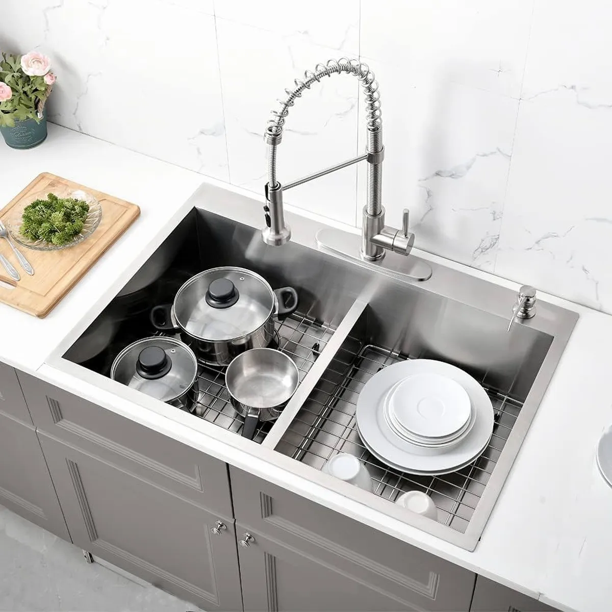 Tổng Hợp Kích Thước Lavabo Rửa Chén 1 Ngăn, 2 Ngăn Đầy Đủ Mới Nhất Tổng Hợp Kích Thước Lavabo Rửa Chén 1 Ngăn, 2 Ngăn Đầy Đủ Mới Nhất