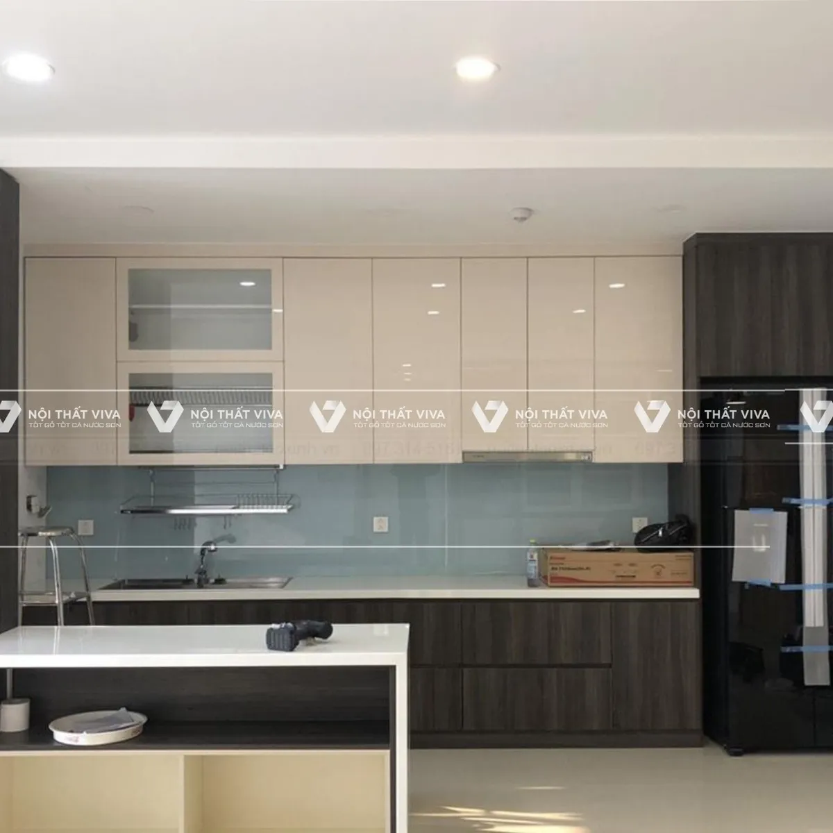 Báo giá tủ bếp gỗ MDF lõi xanh An Cường hiện đại, ưu đãi nhất Báo giá tủ bếp gỗ MDF lõi xanh An Cường hiện đại, ưu đãi nhất