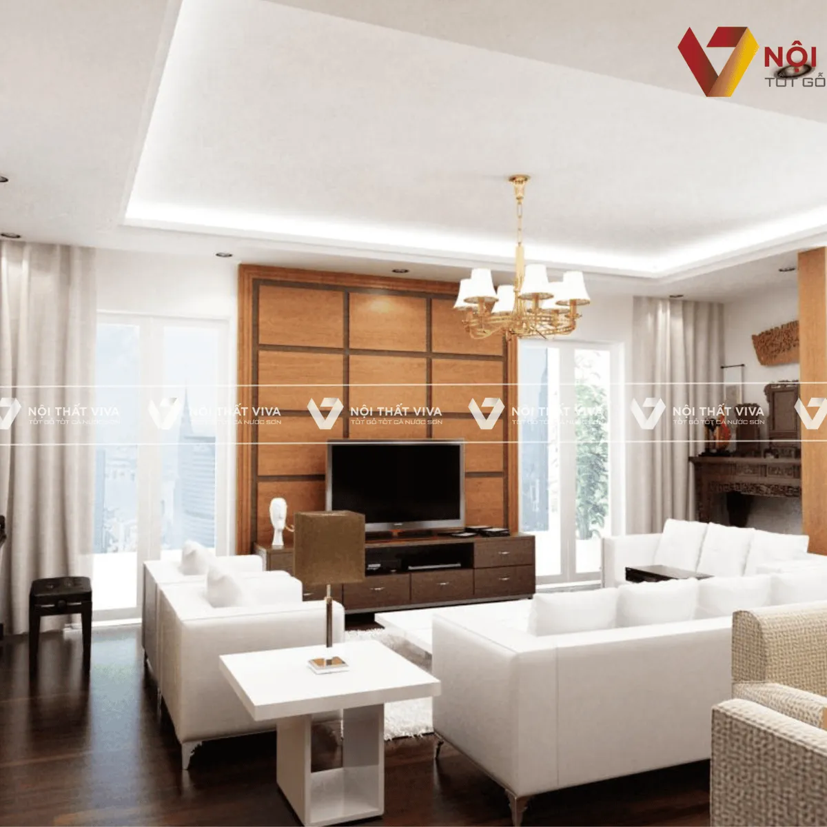 TOP 10 thiết kế nội thất chung cư 45m2 đẹp, tối ưu công năng 2025 TOP 10 thiết kế nội thất chung cư 45m2 đẹp, tối ưu công năng 2025