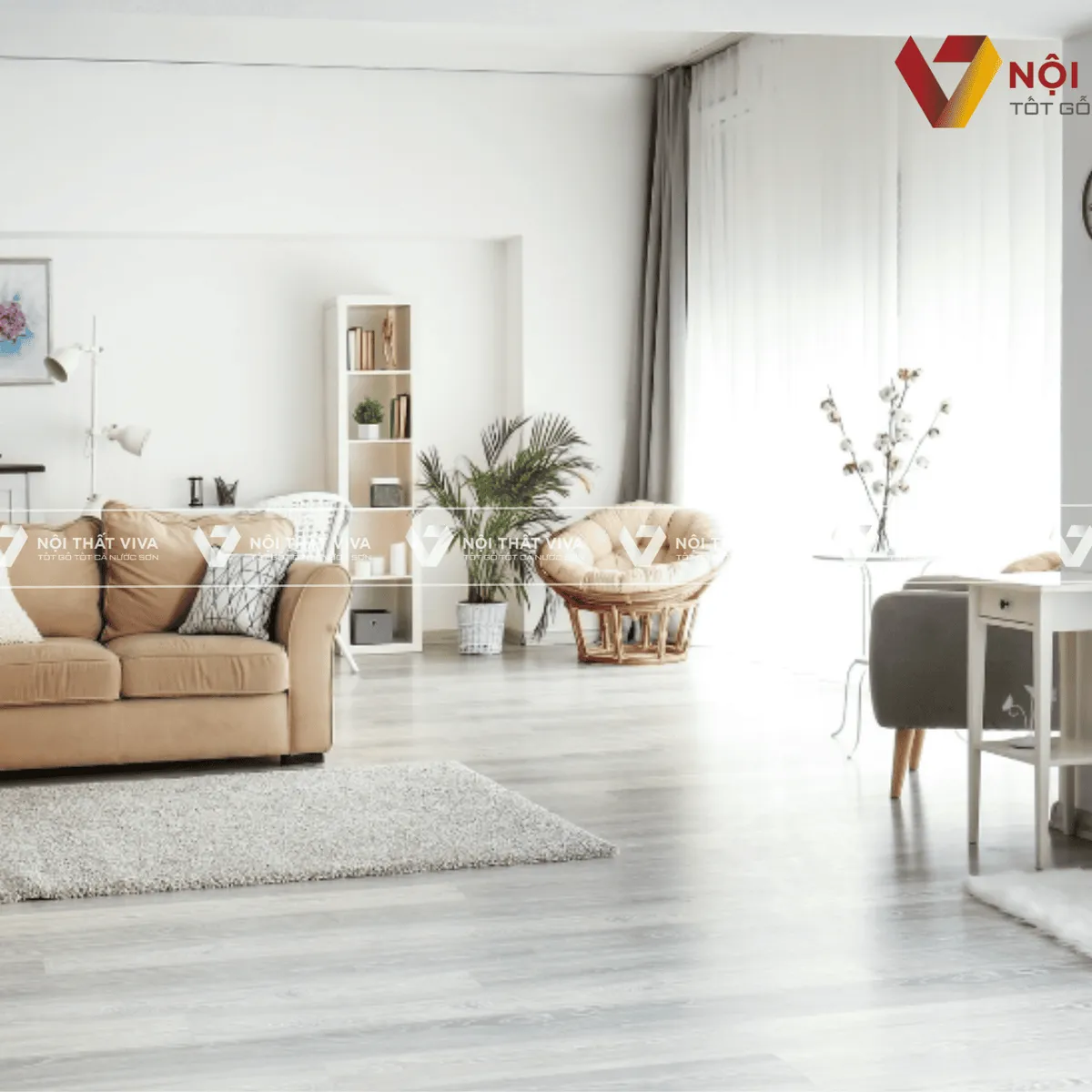 TOP 10 thiết kế nội thất chung cư 45m2 đẹp, tối ưu công năng 2025 TOP 10 thiết kế nội thất chung cư 45m2 đẹp, tối ưu công năng 2025