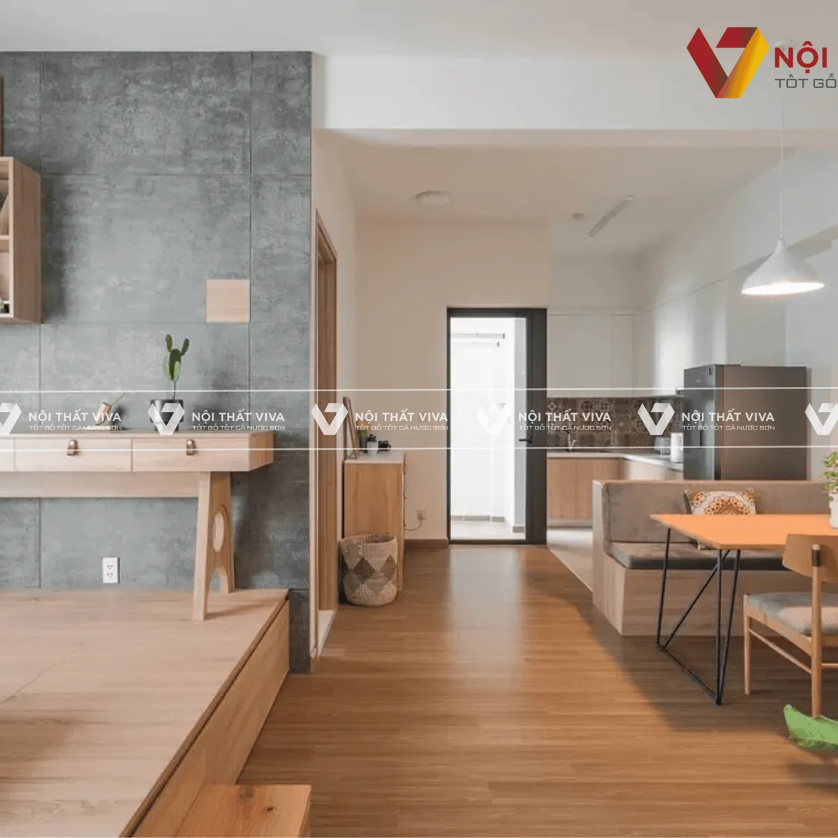 TOP 10 thiết kế nội thất chung cư 45m2 đẹp, tối ưu công năng 2025 TOP 10 thiết kế nội thất chung cư 45m2 đẹp, tối ưu công năng 2025