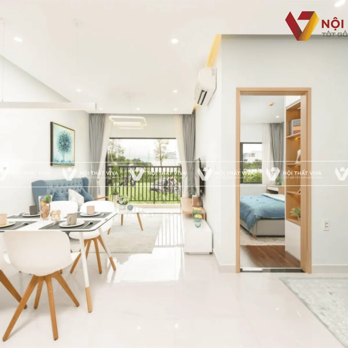 TOP 10 thiết kế nội thất chung cư 45m2 đẹp, tối ưu công năng 2025 TOP 10 thiết kế nội thất chung cư 45m2 đẹp, tối ưu công năng 2025