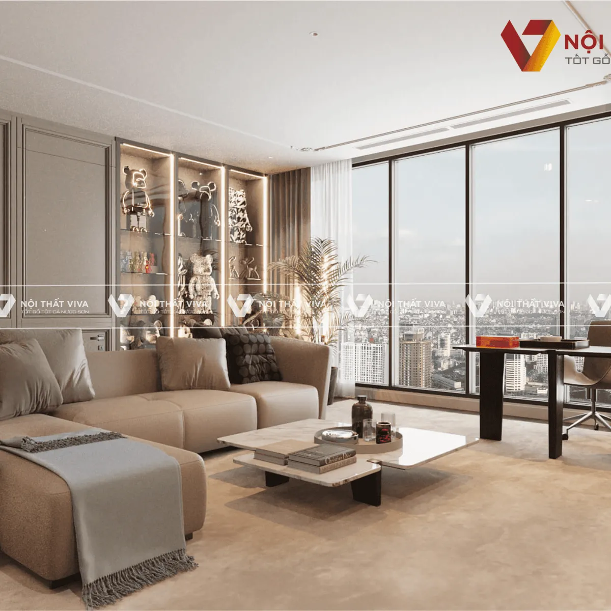 TOP 10 thiết kế nội thất chung cư 45m2 đẹp, tối ưu công năng 2025 TOP 10 thiết kế nội thất chung cư 45m2 đẹp, tối ưu công năng 2025