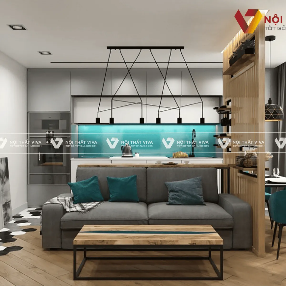 TOP 10 thiết kế nội thất chung cư 45m2 đẹp, tối ưu công năng 2025 TOP 10 thiết kế nội thất chung cư 45m2 đẹp, tối ưu công năng 2025