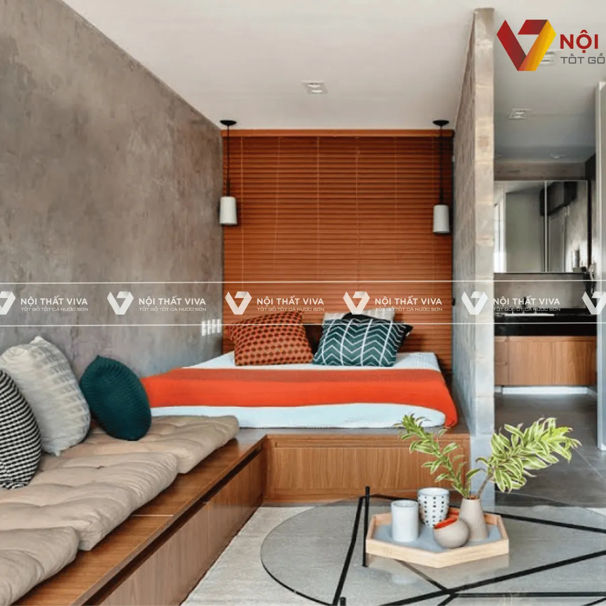 TOP 10 thiết kế nội thất chung cư 45m2 đẹp, tối ưu công năng 2025 TOP 10 thiết kế nội thất chung cư 45m2 đẹp, tối ưu công năng 2025