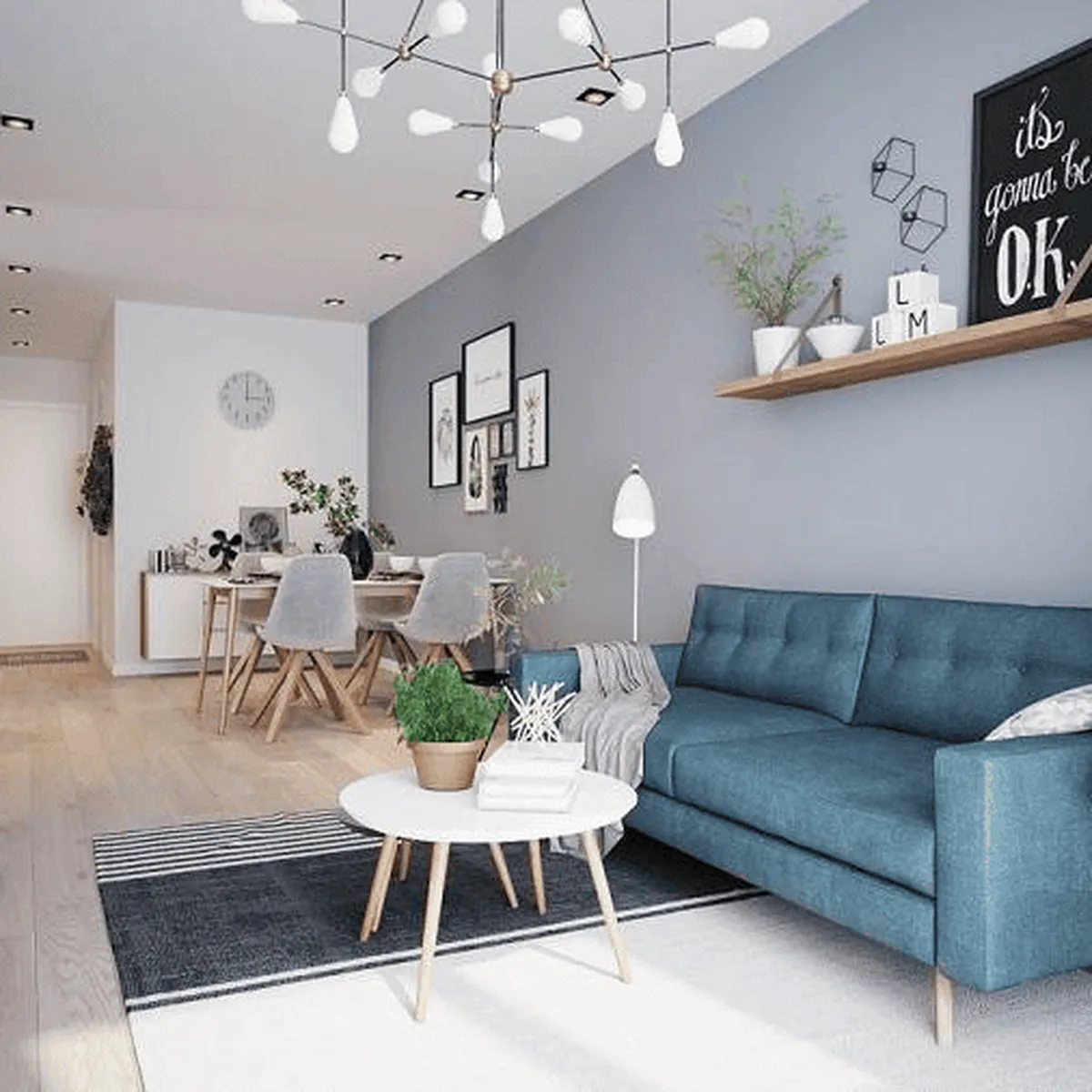 Top 20+ mẫu thiết kế nội thất chung cư 60m2 đẹp hiện đại nhất  Top 20+ mẫu thiết kế nội thất chung cư 60m2 đẹp hiện đại nhất