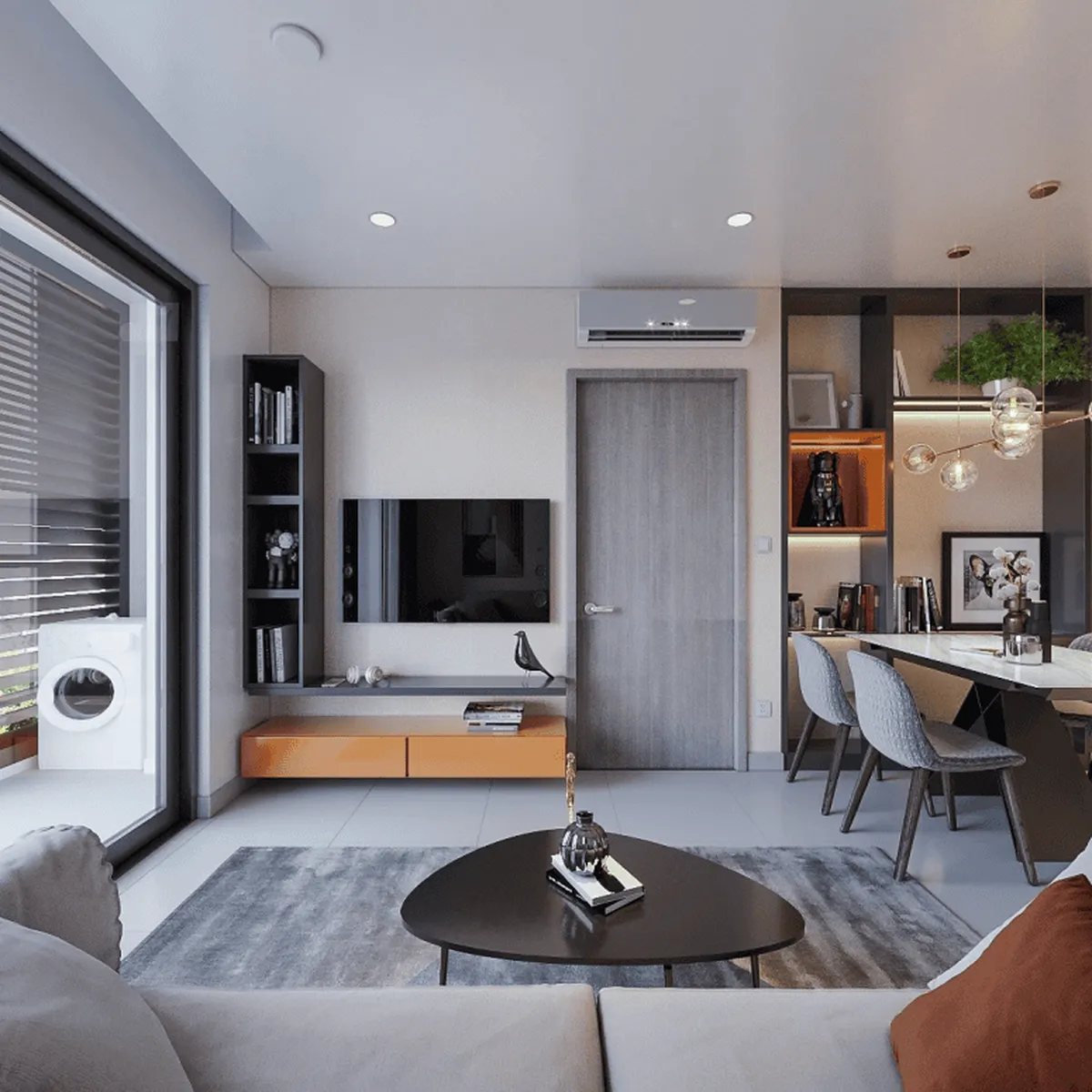 Top 20+ mẫu thiết kế nội thất chung cư 60m2 đẹp hiện đại nhất  Top 20+ mẫu thiết kế nội thất chung cư 60m2 đẹp hiện đại nhất