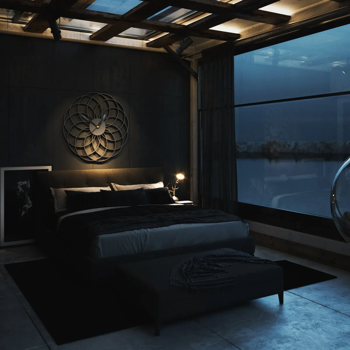 Top 20 Ý Tưởng Decor Phòng Ngủ Tone Đen Sang Xịn, Ấn Tượng, Độc Đáo Top 20 Ý Tưởng Decor Phòng Ngủ Tone Đen Sang Xịn, Ấn Tượng, Độc Đáo