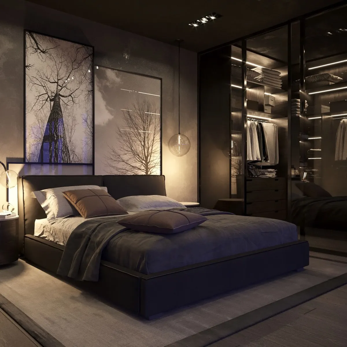 Top 20 Ý Tưởng Decor Phòng Ngủ Tone Đen Sang Xịn, Ấn Tượng, Độc Đáo Top 20 Ý Tưởng Decor Phòng Ngủ Tone Đen Sang Xịn, Ấn Tượng, Độc Đáo