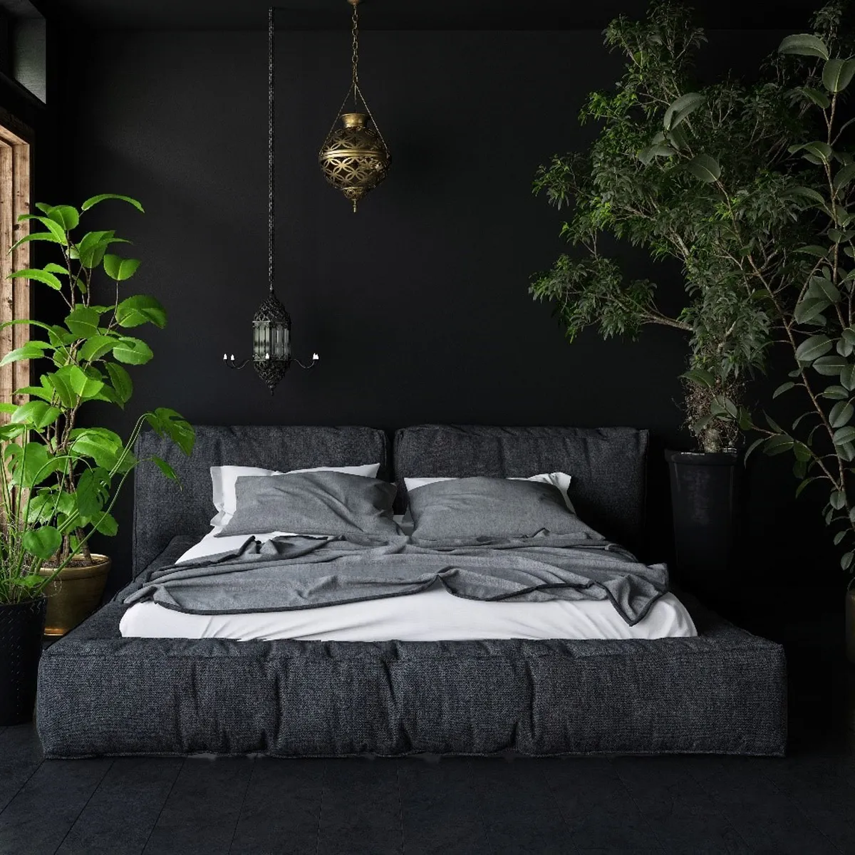 Top 20 Ý Tưởng Decor Phòng Ngủ Tone Đen Sang Xịn, Ấn Tượng, Độc Đáo Top 20 Ý Tưởng Decor Phòng Ngủ Tone Đen Sang Xịn, Ấn Tượng, Độc Đáo