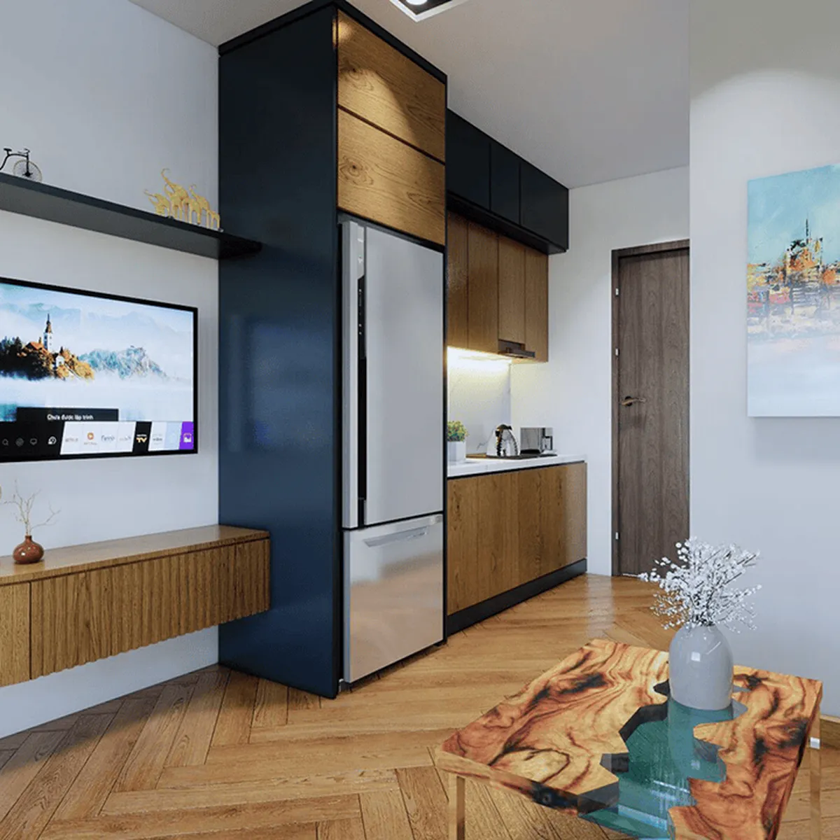 TOP 30+ mẫu thiết kế nội thất chung cư mini đẹp, tối ưu và tiện nghi  TOP 30+ mẫu thiết kế nội thất chung cư mini đẹp, tối ưu và tiện nghi